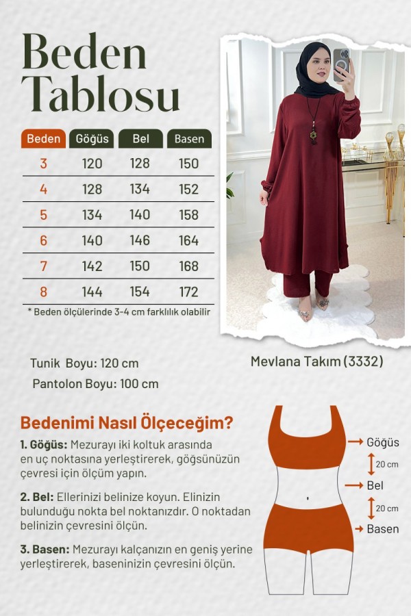 Mevlana Salaş Uzun Ayrobin İkili Takım Kolye Hediyeli  Siyah